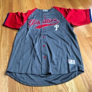 New MLB Phillies Jersey Baseball True Fan series size XL